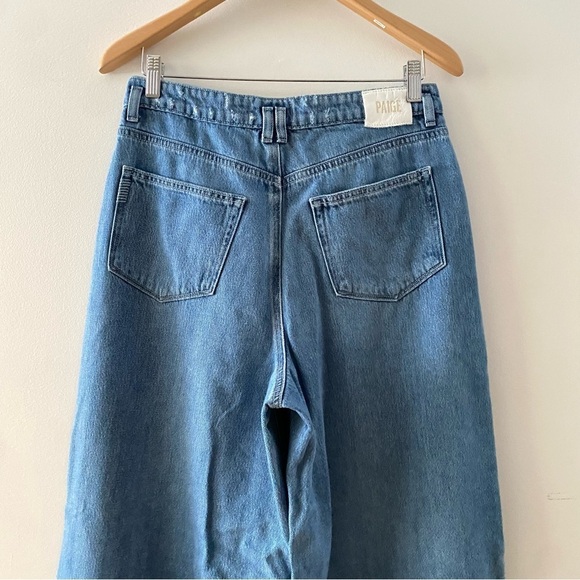 PAIGE portia wide leg jean in enzo light color Women’s Size 30 - Picture 6 of 15